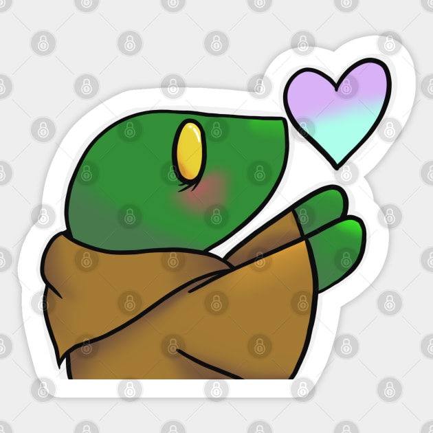 Tonberry Love, Zombie Cheshire Productions Emote Sticker by ZombieCheshire